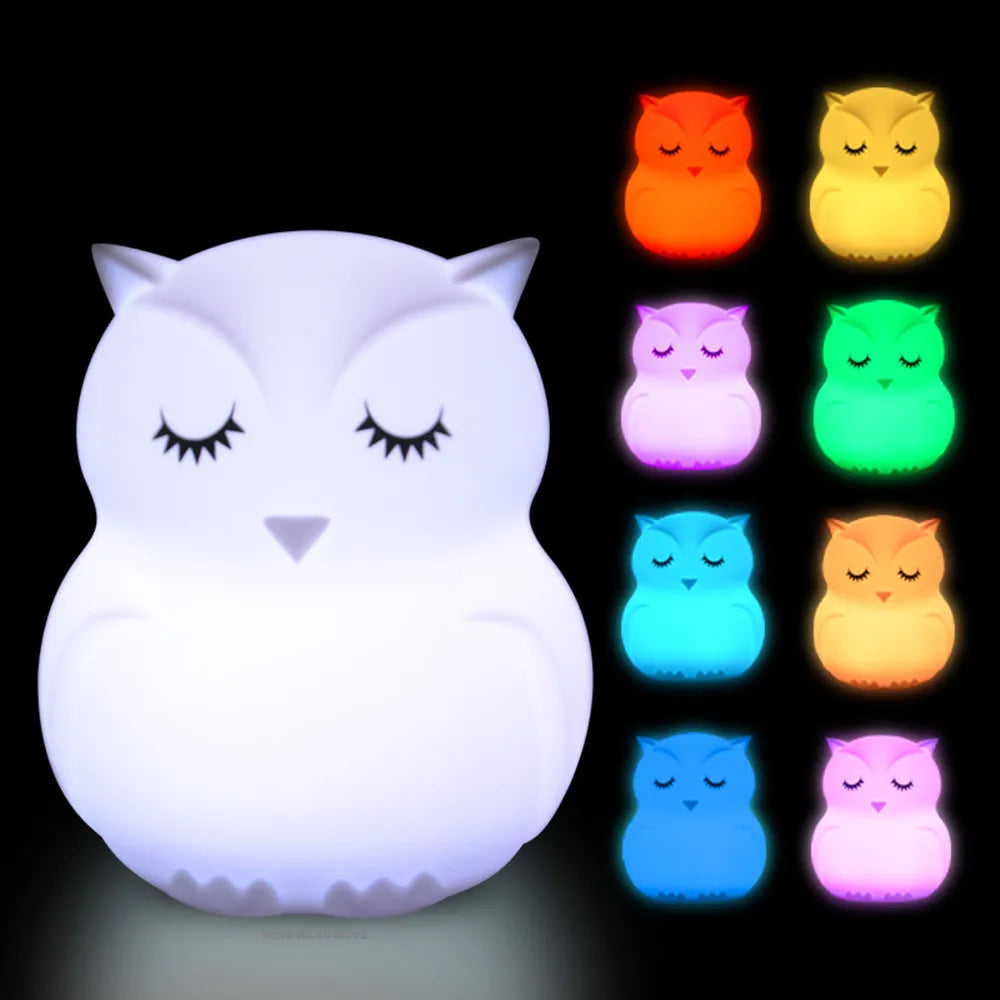 Lampe de chevet Chouette