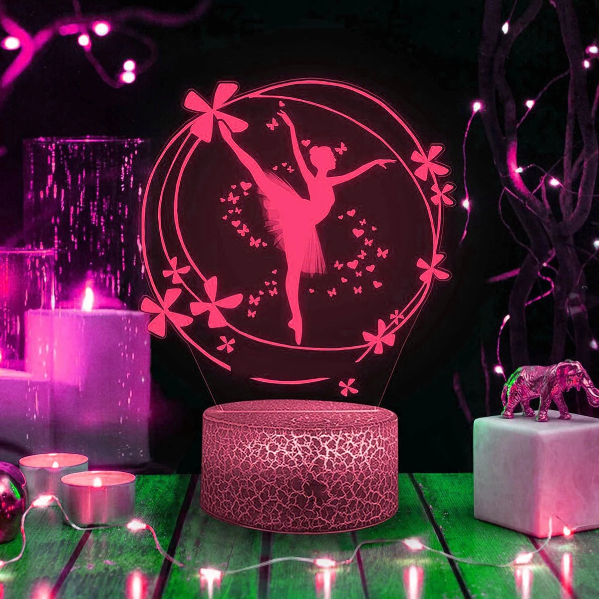 Lampe de chevet danseuse