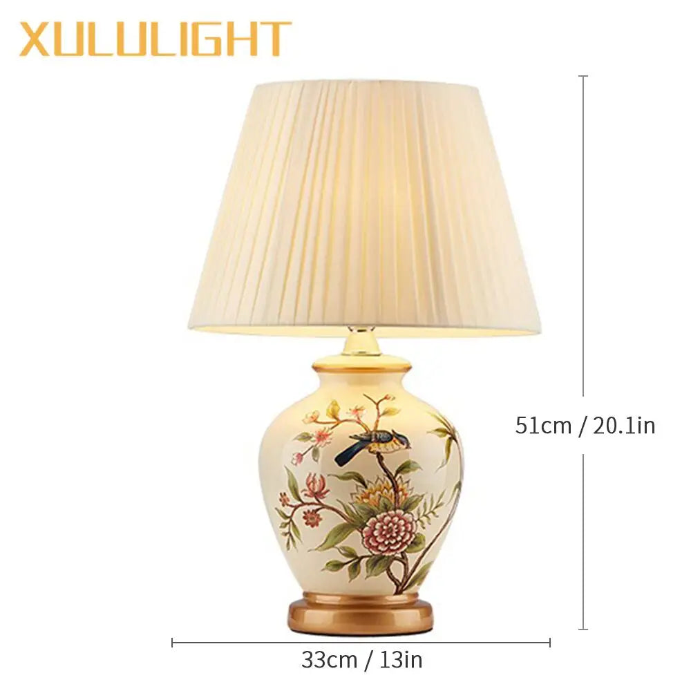 Lampe de chevet en céramique