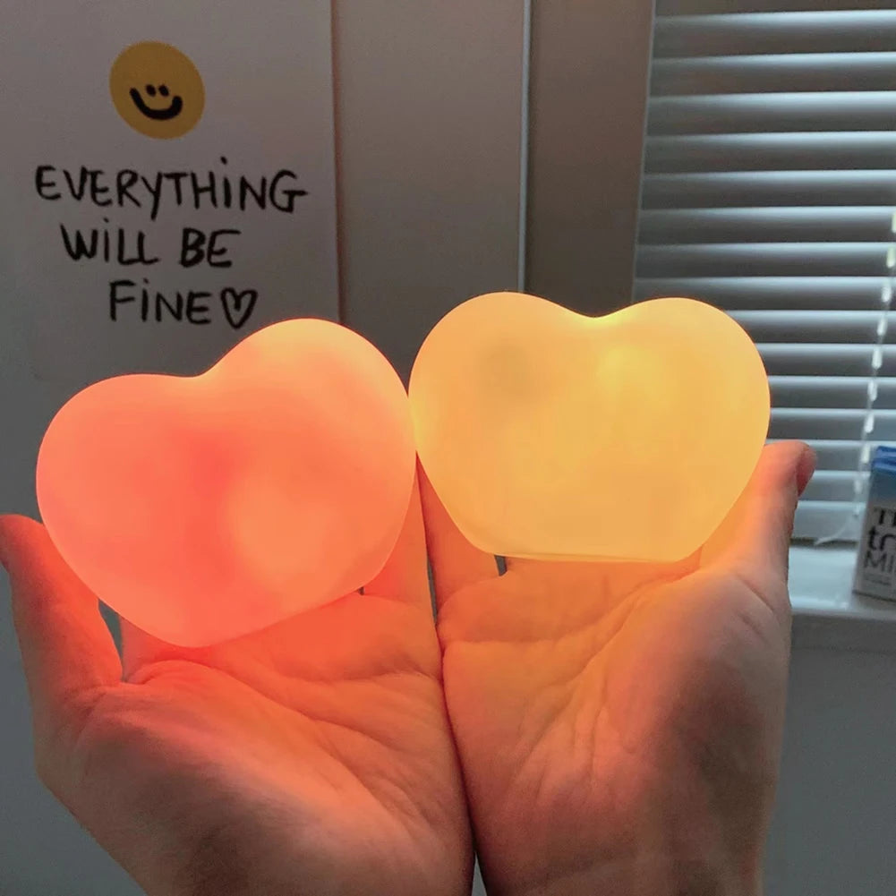 Lampe de chevet Coeur