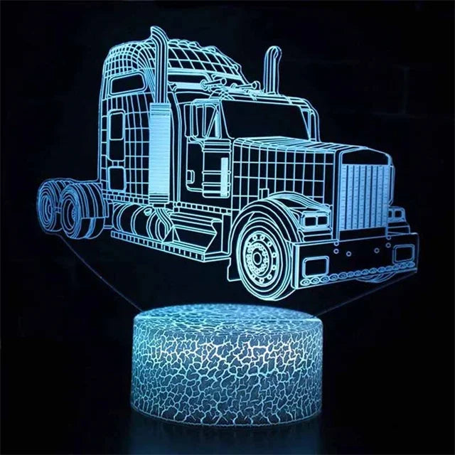 Lampe de chevet tracteur