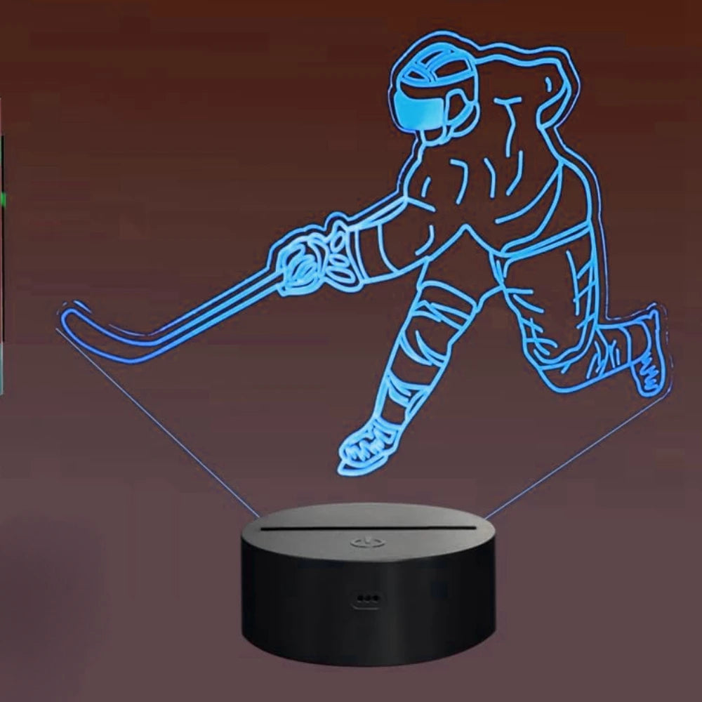 Lampe de chevet Hockey
