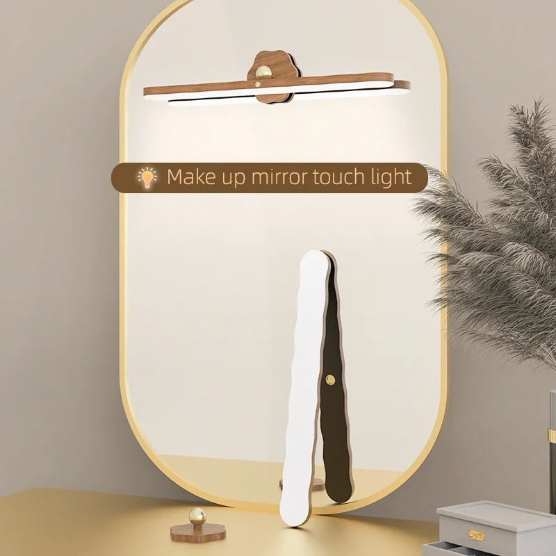 Lampe de chevet effet miroir