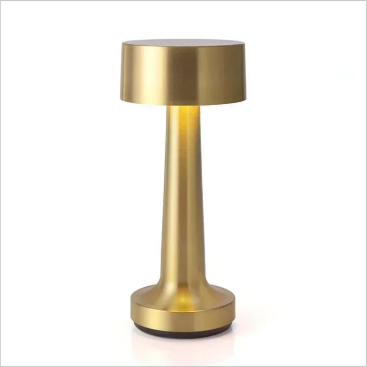 Lampe de chevet doré