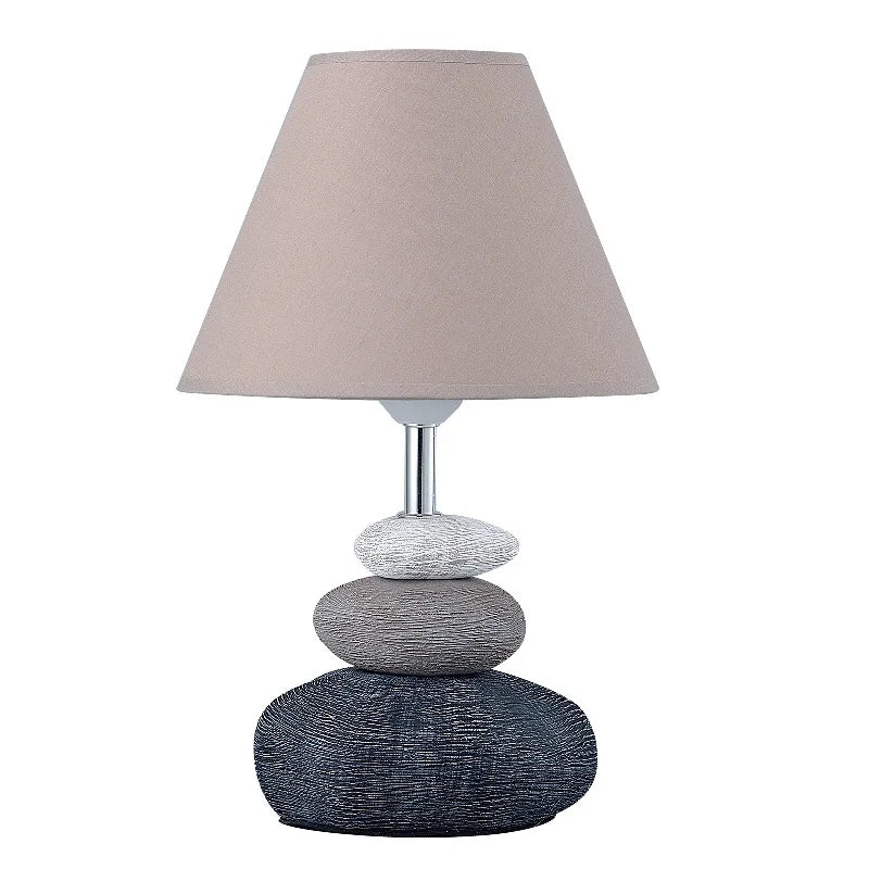 Lampe de chevet cailloux