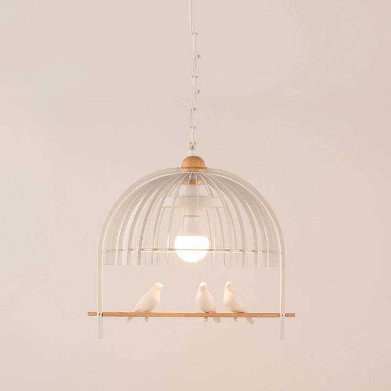 Lampe de chevet cage