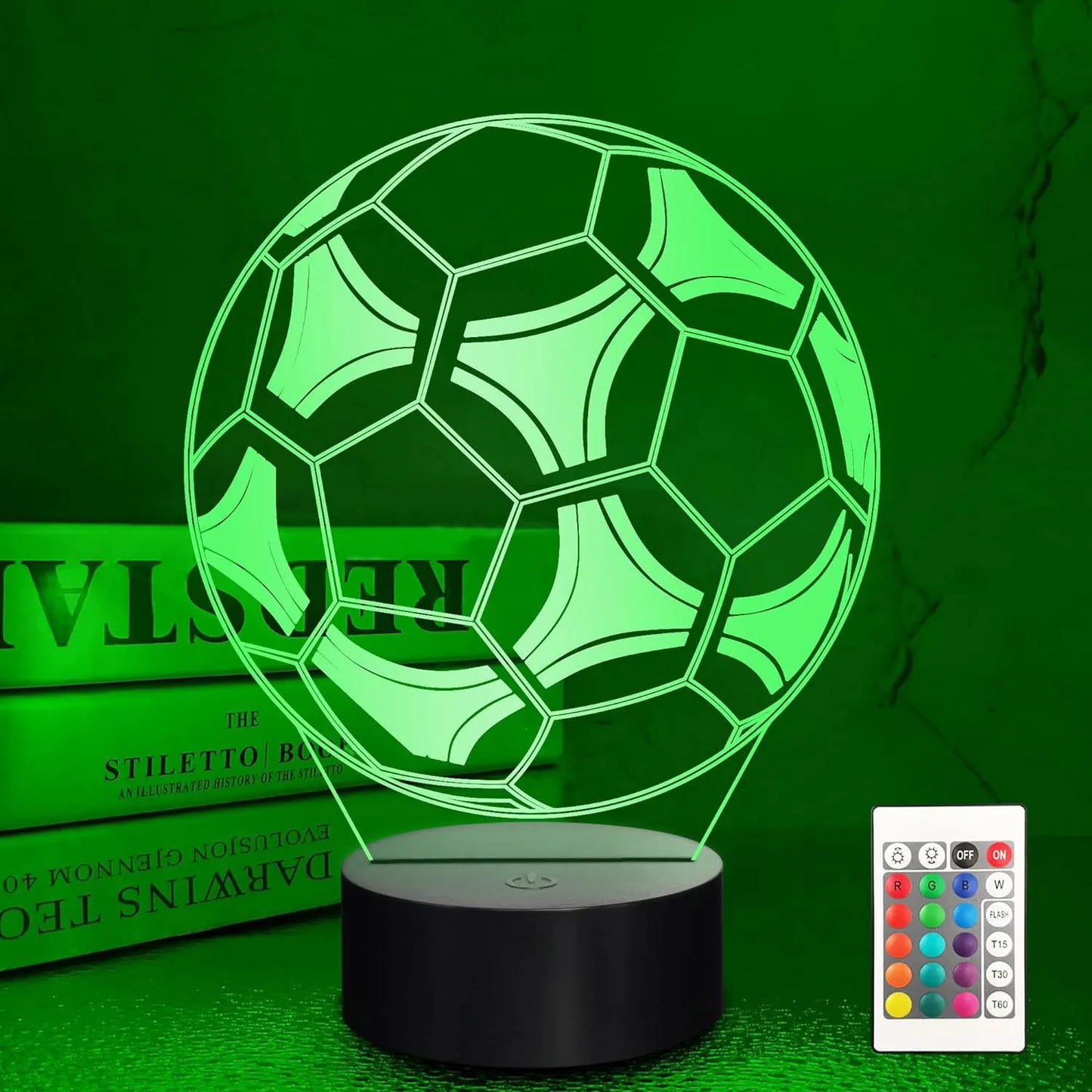 lampes de chevet ballon de foot
