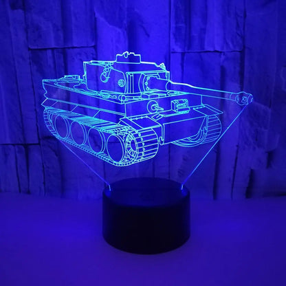 Lampe de chevet tank