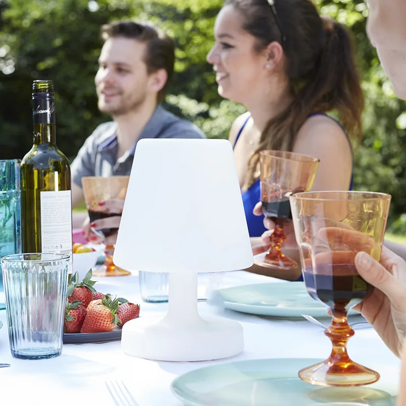 Lampe de chevet blanche