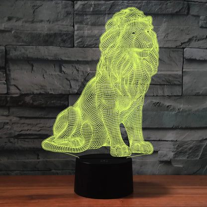 Lampe de chevet Lion