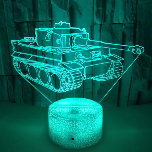 Lampe de chevet tank