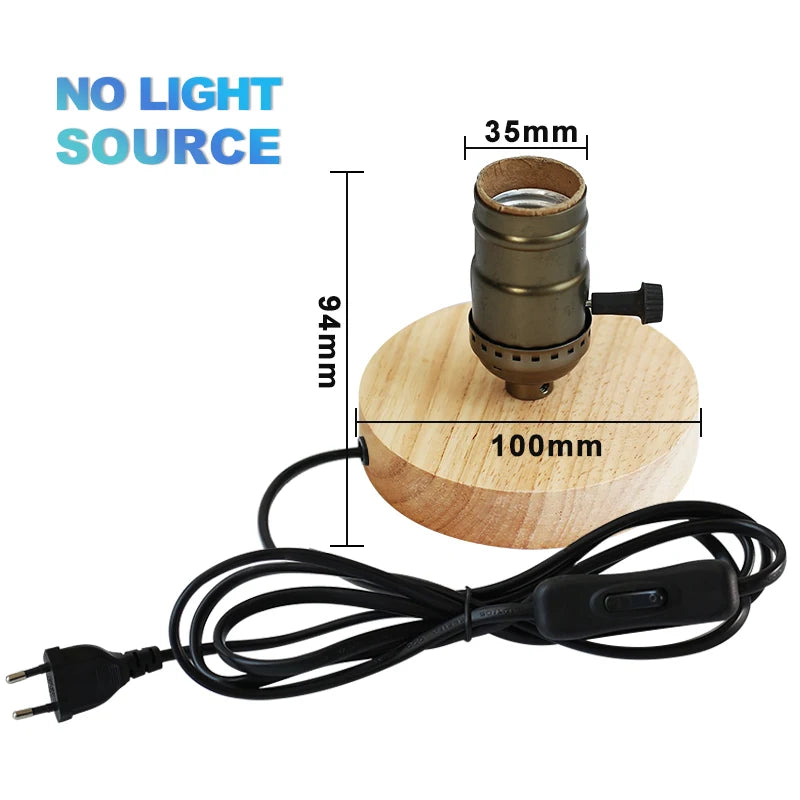 Lampe de chevet rétro