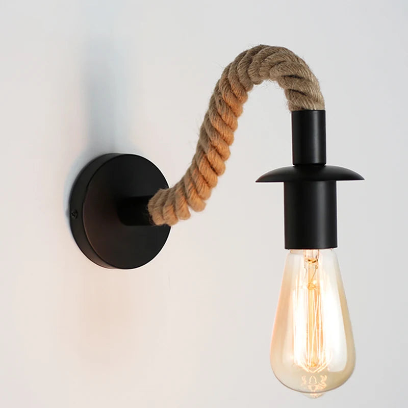 Lampe de chevet Corde
