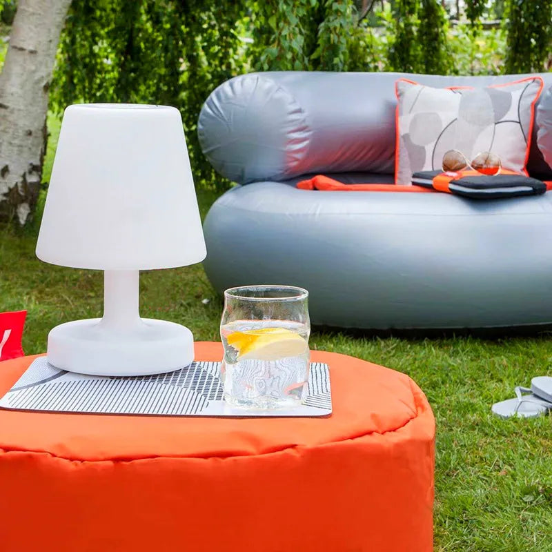 Lampe de chevet blanche