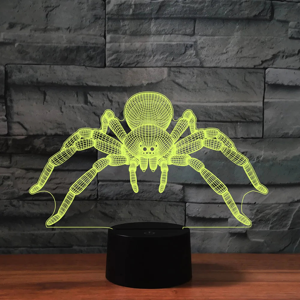 Lampe de chevet araignée 