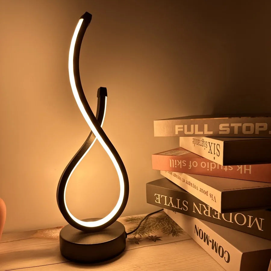 Lampe de chevet artistique 