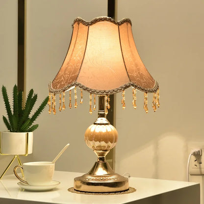 Lampe de chevet design dressing orange