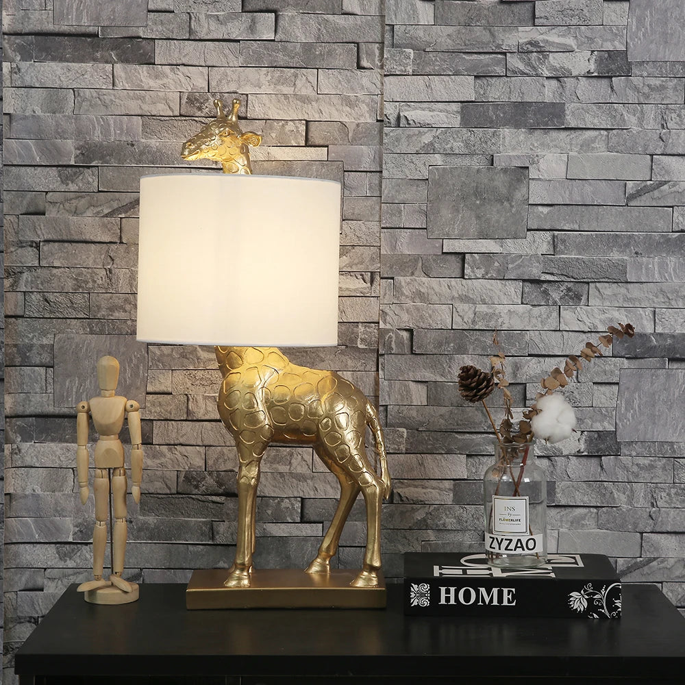 Lampe de chevet girafe 