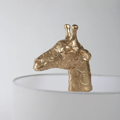 Lampe de chevet girafe tête 