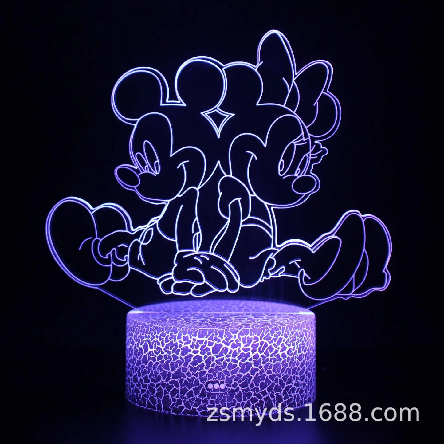 Lampe de chevet minnie mickey