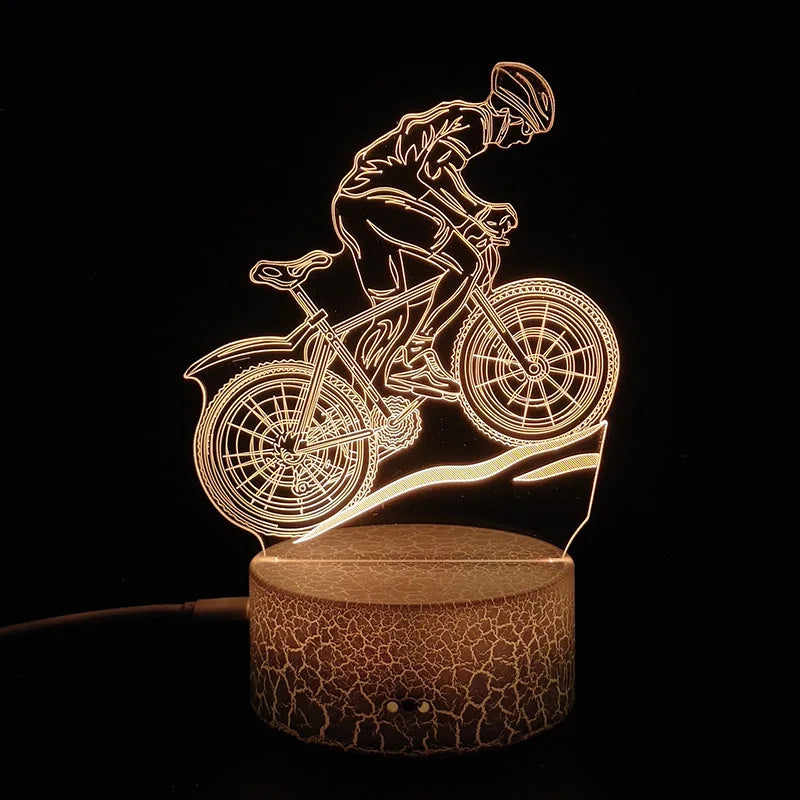 Lampe de chevet vélo 