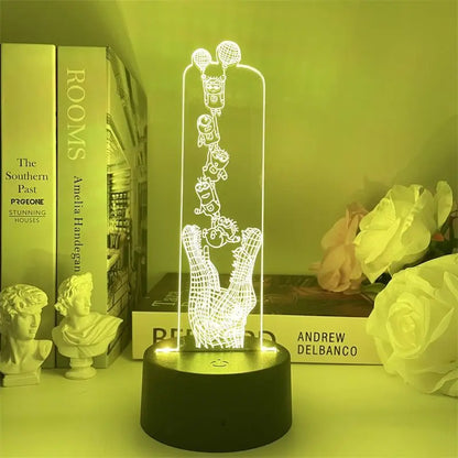 Lampe de chevet minions qui se font manger