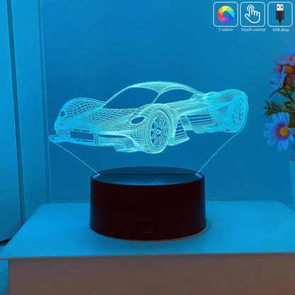 Lampe de chevet Voiture