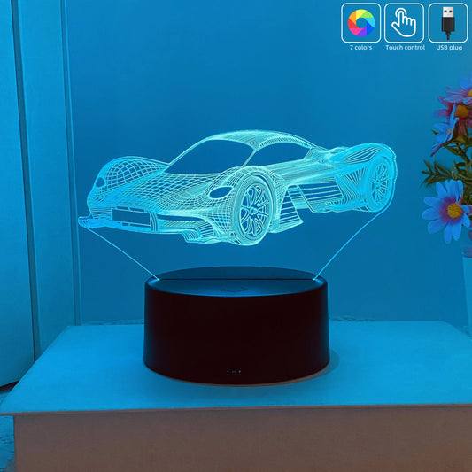 Lampe de chevet Voiture