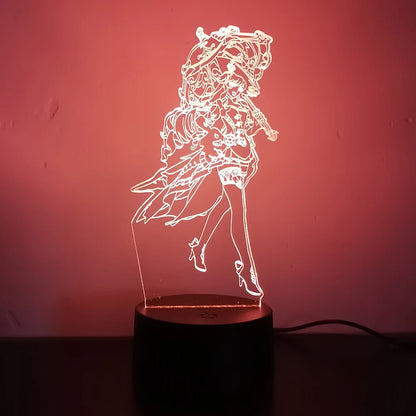 Lampe de chevet Genshin Impact