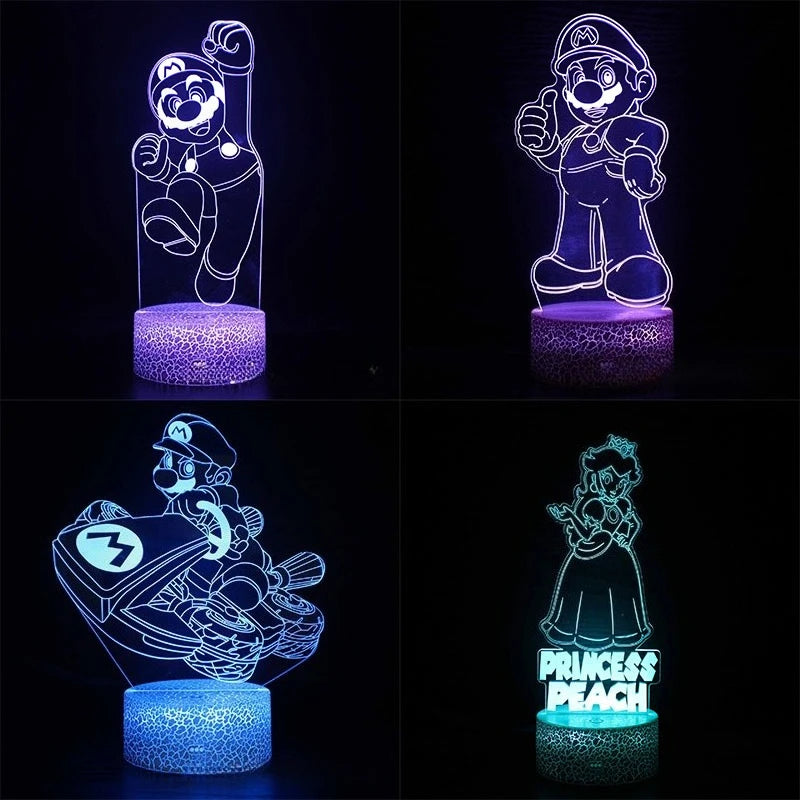 Lampe de chevet Mario