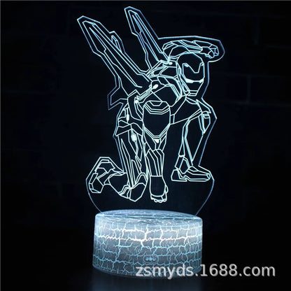 Lampe de chevet iron man