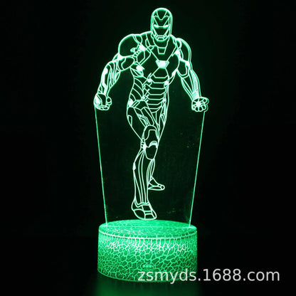 Lampe de chevet iron man