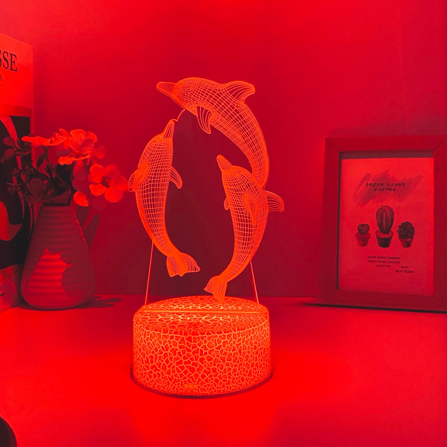 Lampe de chevet dauphin