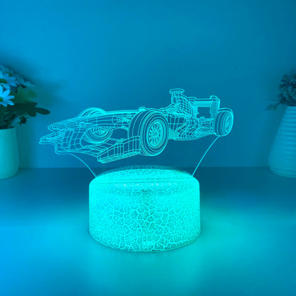 Lampe de chevet formule 1