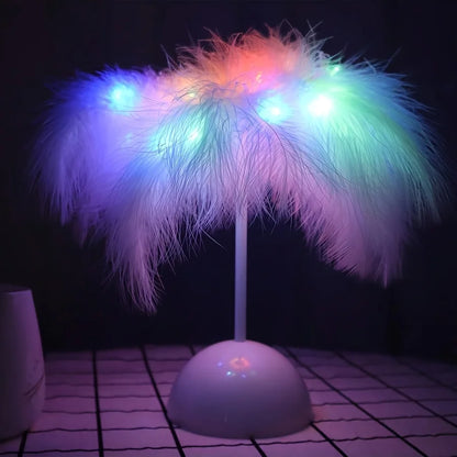 Lampe de chevet Plume