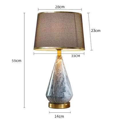Lampe de chevet marbre