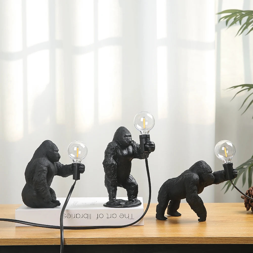 Lampe de chevet singe