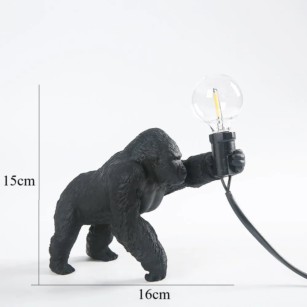 Lampe de chevet singe