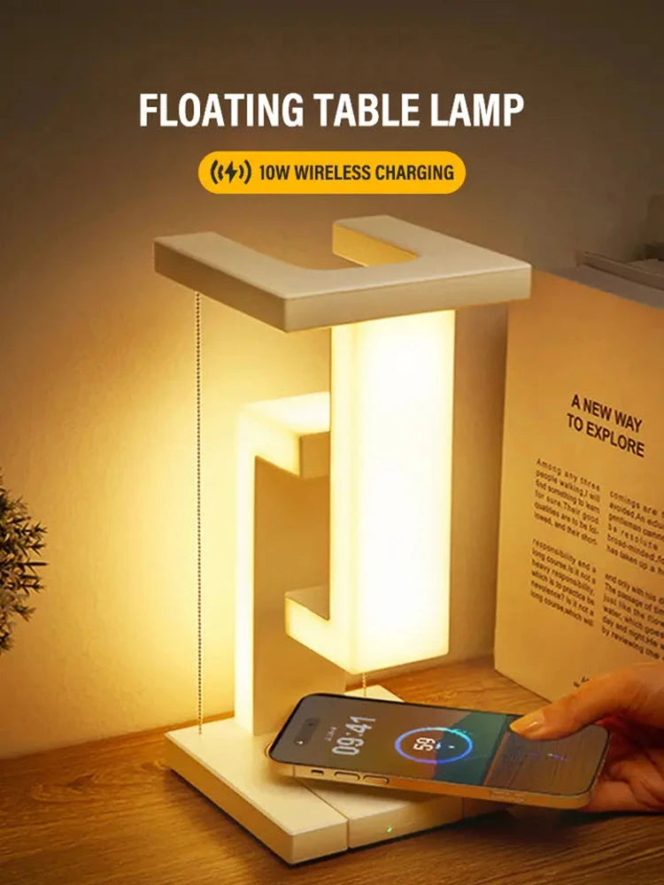 Lampe de chevet chargeur induction