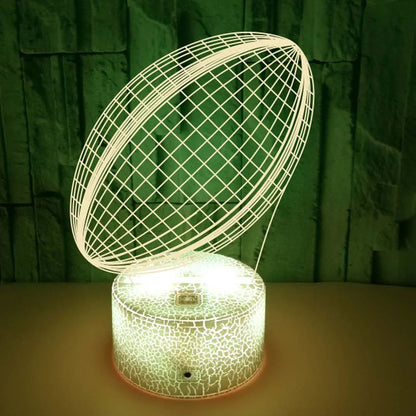 Lampe de chevet rugby