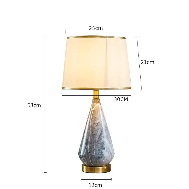 Lampe de chevet marbre