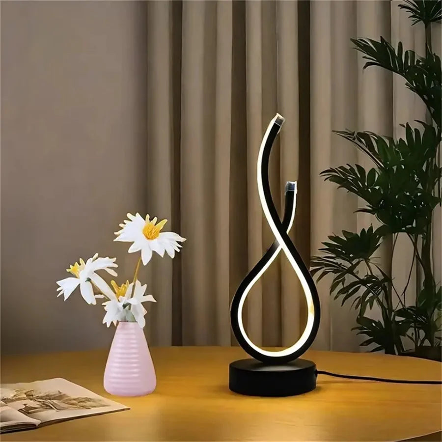 Lampe de chevet artistique