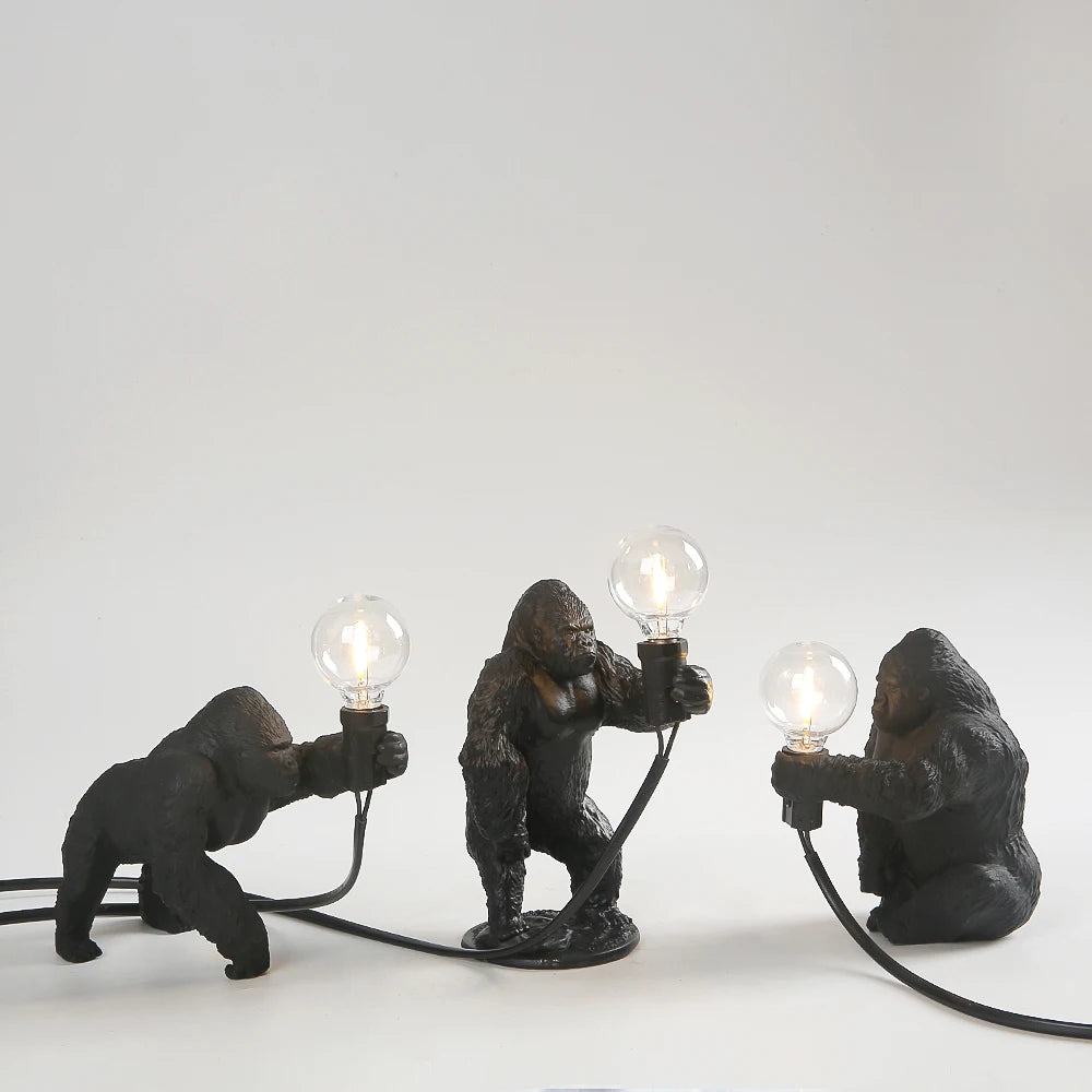 Lampe de chevet singe