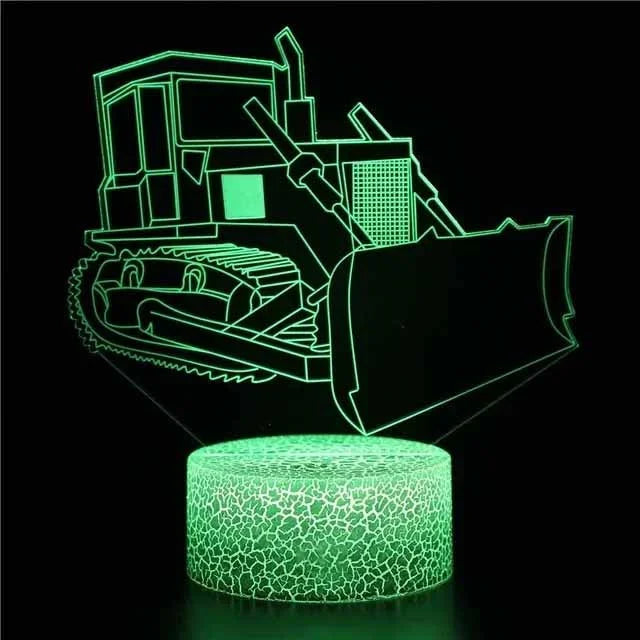Lampe de chevet tracteur