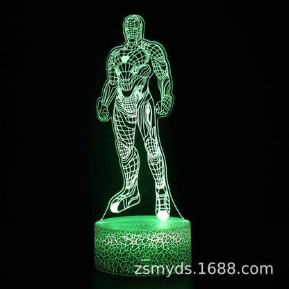 Lampe de chevet iron man