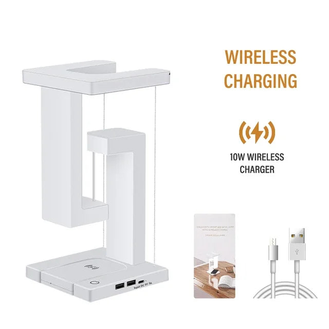 Lampe de chevet chargeur induction