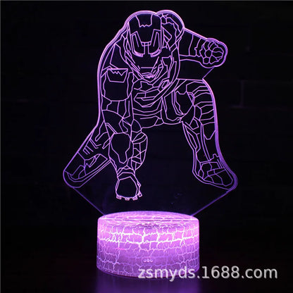 Lampe de chevet iron man