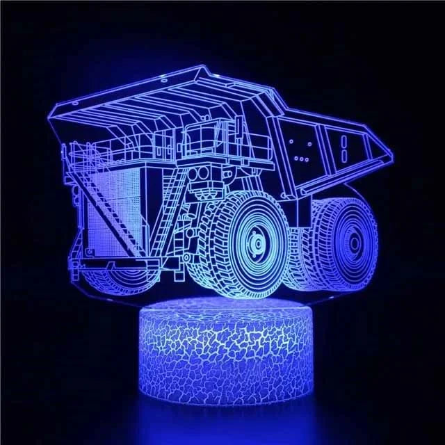 Lampe de chevet tracteur