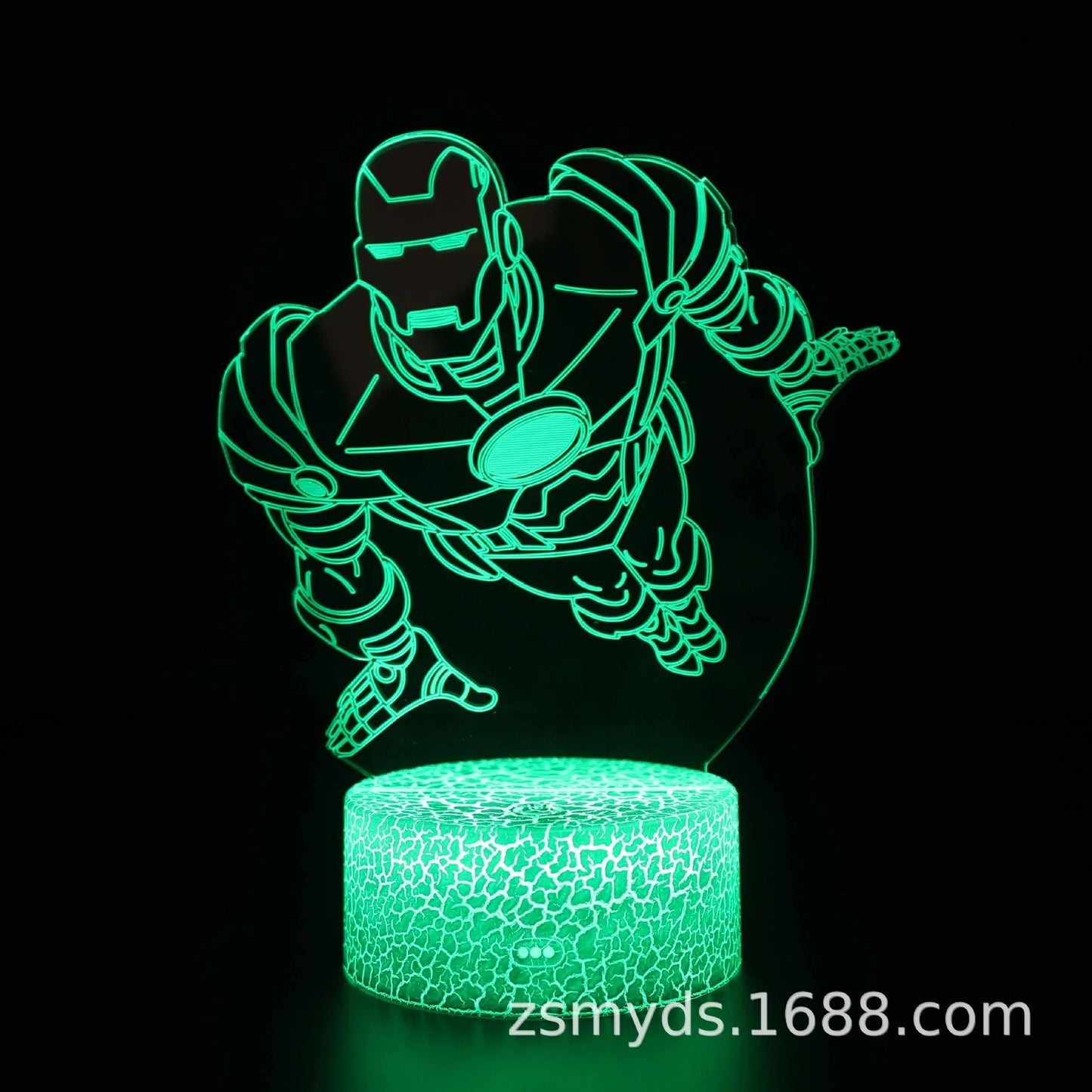 Lampe de chevet iron man