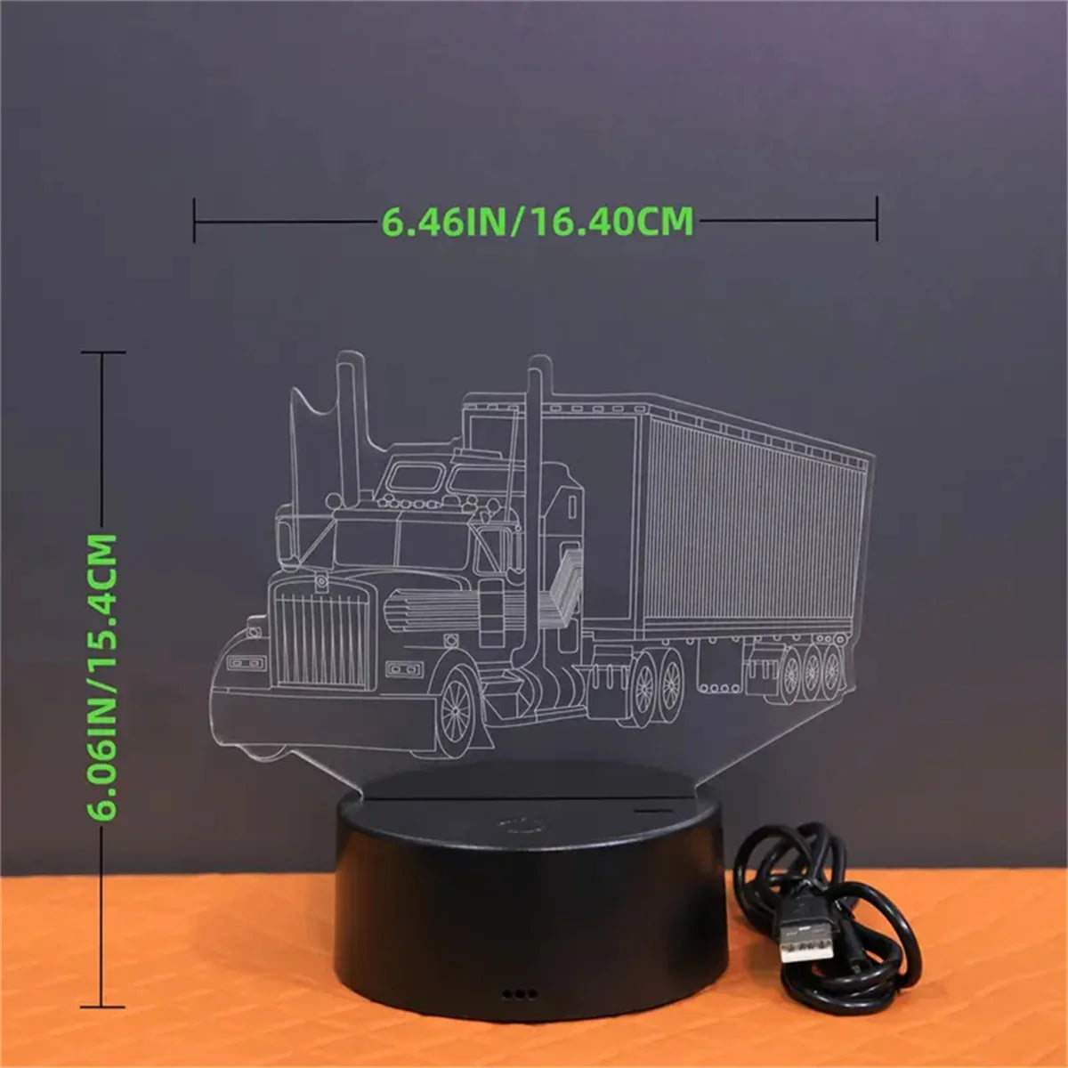 Lampe de chevet camion